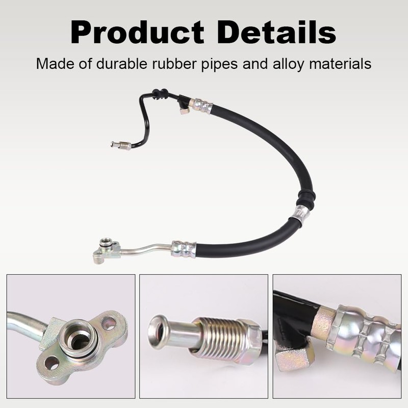 WMPHE Compatible with Power Steering Pressure Hose Honda Civic 1.7L