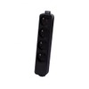 4 x 16 Amp Power Strip Without Cable - Black