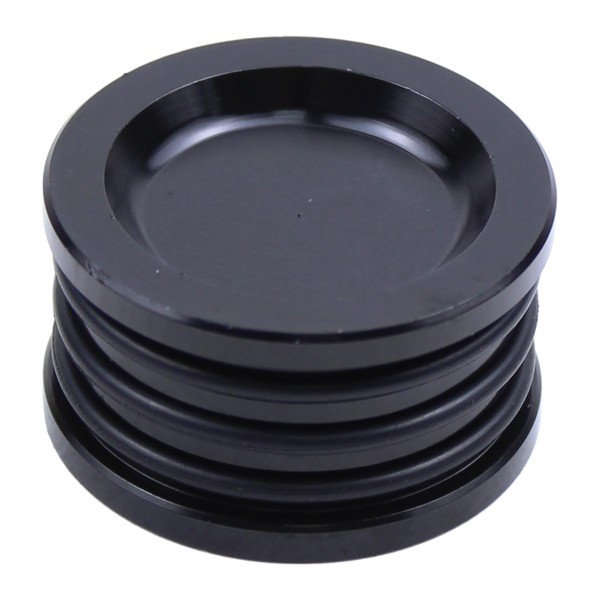 Aluminum Billet Camshaft Seal Cover Cap Plug Black Cam Shaft