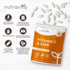 Vitamin C & Zink - 120 Tabletten - Hochdosiert mit