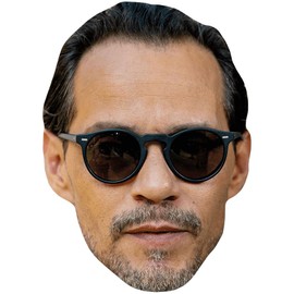 Marc Anthony (Sunglasses) Celebrity Mask, Flat Card Face, Fancy Dress Mask