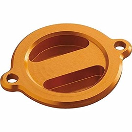 NEW KTM ORANGE OIL FILTER COVER XC-W EXC 450 500 ATV 690 505 2012 75038041100