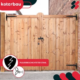 KOTARBAU® Shutter Hinge Hinge Tape Roll Ball Gate Hinge Door Hinge Garden Gate Hinge Shutter Hinge Left Right Top 300 mm