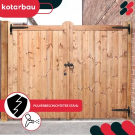 KOTARBAU® Shutter Hinge Hinge Tape Roll Ball Gate Hinge Door Hinge Garden Gate Hinge Shutter Hinge Left Right Top 300 mm