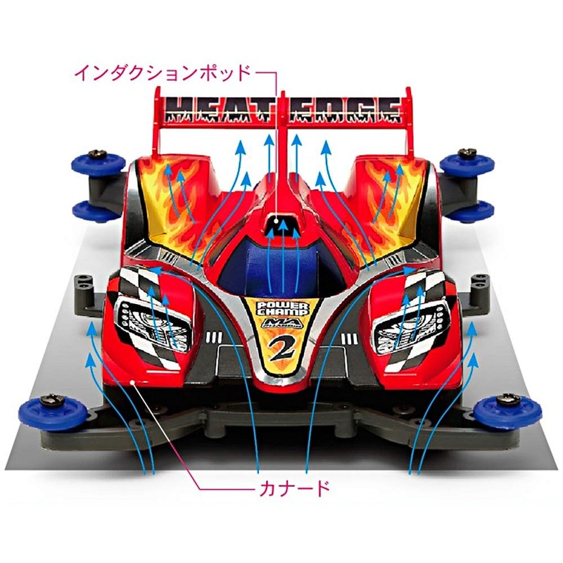 Tamiya 18636 Mini 4WD PRO Series No. 36 Heat Edge