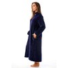 Just Love Plush Zipper Lounger Robe 6729-NVY-L Navy