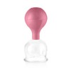 pulox SchrÃ¶pfglas aus Echtglas 2er-Set inkl. Saugball 52 mm &