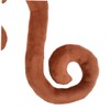 Lurrose Monkey Ears Headband Tail Cosplay Animal Accessories Soft Comfortable