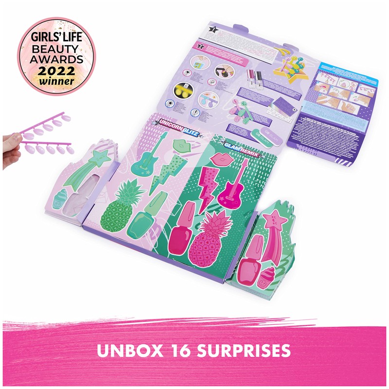 Cool Maker, GO Glam Nail Surprise Shimmer Exclusive Manicure with