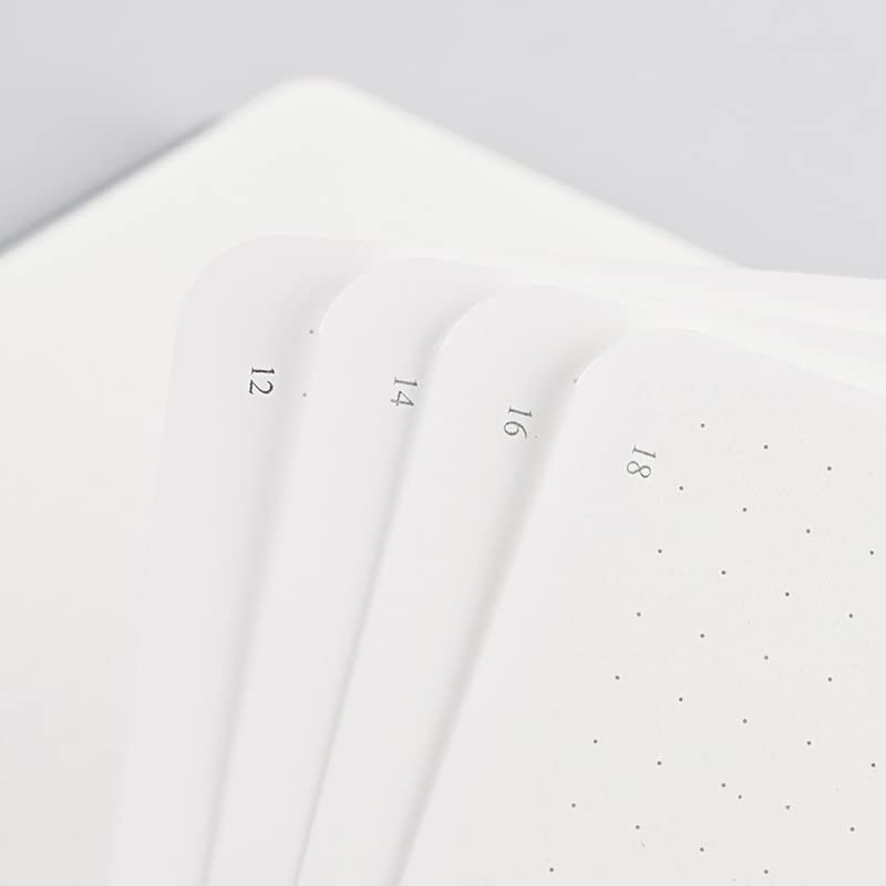 PAPERIDEAS Notebook A5 Hardcover (Dot, Orange)