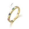 Ladies 9 Carat Gold on Sterling 925 Solid Silver Multi