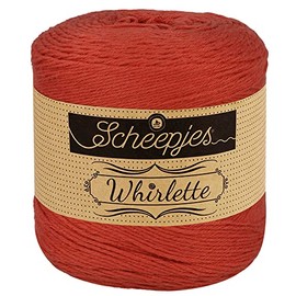 Scheepjes Yarn Whirlette - 864 Citrus | 60% Cotton, 40% Acrylic | 445m (505 Yards) | Perfect for Knitting & Crochet Projects