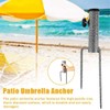 ASOPFYUM Ground Spike Parasol, Umbrella Stand Parasol, Parasol Holder for