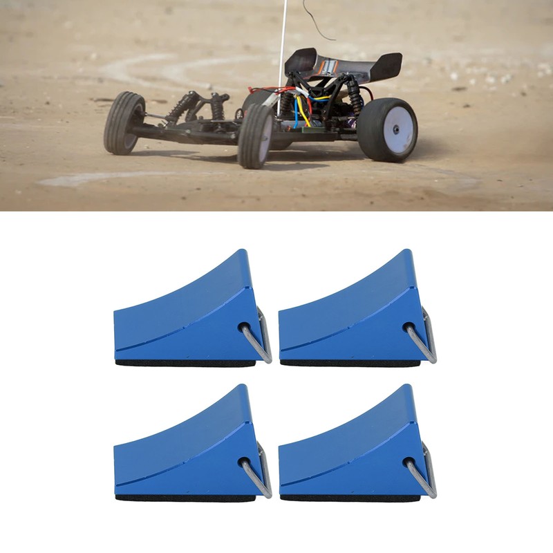 4PCS RC Model Car Wheel Chock Good Fixation Anti Slip