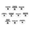 Set of 10 Church Staff Clergy Members Worship Leaders Missions