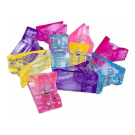 DANYBELLA MODA Y BELLEZA 20 Pinzas Clip Para Polygel Acrygel Molde De Uñas