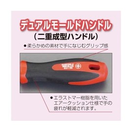 ESCO EA573KC-215 Ball-Hexagon Screwdriver 0.06 x 3.9 inches (1.5 x 100 mm)