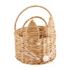 Mud Pie Nested Hyacinth Easter Baskets, Brown