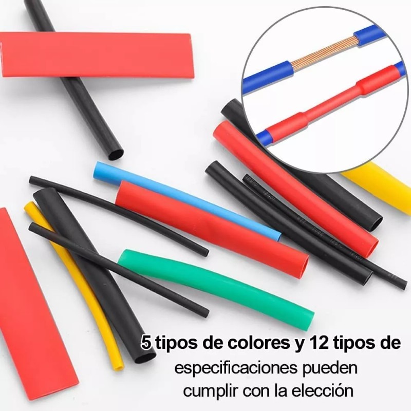 Baixi Termofit 750 Piezas Tubos Termorretráctiles Empalme12 Tamaño