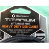 Celltronix 2X Celltronix Titanium 6ft Tangle Free Heavy Duty USB