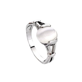lureme® Fashion Alloy Twilight Saga Bella Natural Cateye Stone Women's Ring-S (04001479-4)