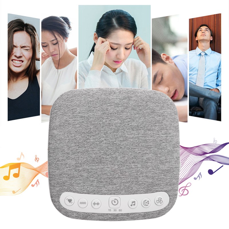 18 Sounds White Noise Sound Machine Automatic Shutdown Timer Rest