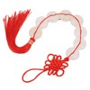 White Jade Pendant Pure Color Eight White Jade Chinese Knot