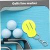 SUPVOX 3pcs Golf Ball Alignment Tool Durable Golf Ball Marker