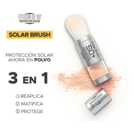 Protector Solar Facial En Polvo Con Brocha Fotosun UV 2-Pack  Fotosun UV 100 Solar Brush Powder SPF 50 2-Pack                                         