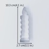 LILIAO Candle Cookie Cutter, 1.1" Wide x 4.1" Tall x