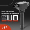 A-Premium Set of 4 Ignition Coil Pack and Iridium Spark