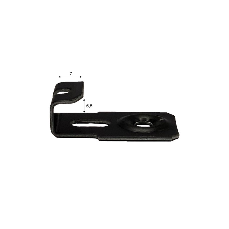 Starter End Clips for WPC/BPC Decking | 6.5mm | Galvanised