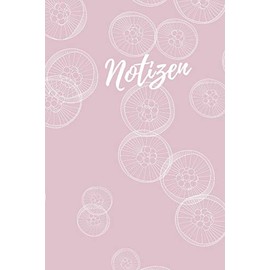 Notizen: Blanko Puderrosa Design Heft für Notizen Lettering Handschrift | Kreatives Geschenk für Kinder und Erwachsene | Frauen Männer Freundinnen und Kollegen