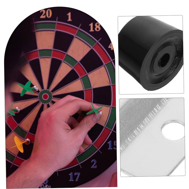 Operitacx Dartboard Hardware Kit Wall Mount Bracket Screws Hooks Brackets