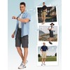 Moosehill Mens-Hiking-Shorts Cargo Lightweight Water Resistant Quick Dry Big &