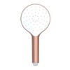 WENKO Automatic Cleaning Shower Head, Anti-limescale Round Universal Hand Shower