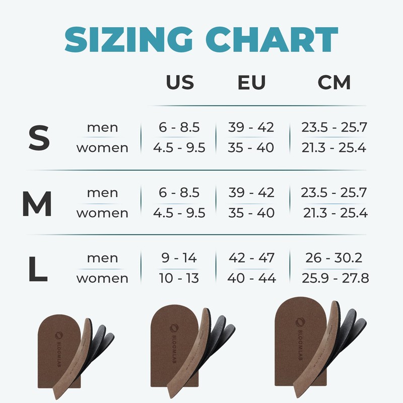 Adjustable Heel Lift M Brown