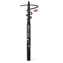 Waterproof Eyeliner Pencil – Twistable, Smudge-Proof Makeup Pen – Long-Lasting Smooth & Creamy Eye Liner for Waterline & Precise Eye Definition Multiple Matte Shades (Black)