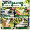 100FT Expandable Garden Hose with 10-Function Nozzle – Lightweight No-Kink