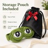 3D Frog Sleep Mask, Funny Frog Eye Mask for Sleeping,