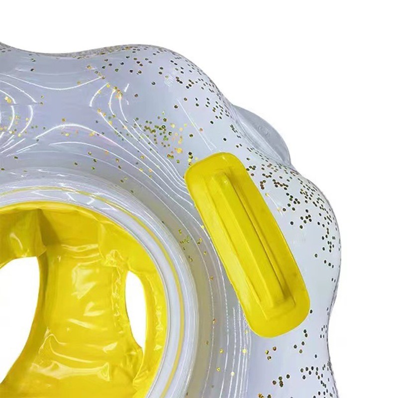 Baby Swimming Float Inflatable Swimming Ring with Safety Seat Handles