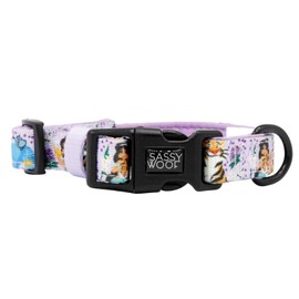 Sassy Woof Dog Collar Disney's Jasmine - M, Adjustable, Durable, Comfortable and Stylish Pet Accessories for Medium Dogs