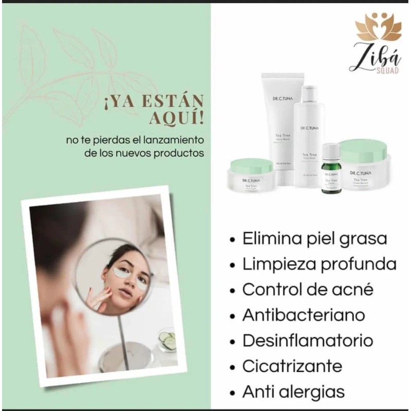 Set Tea Tree - Piel Grasa - Antiacné