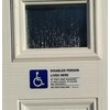Disabled Person Lives Here Please Be Patient No Cold Callers