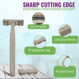 Razors For Men | Razors Women | Razor | Razer | Shaver | Razors | Disposable Razors | Disposable Shavers | Wheatstraw | Sensitive Razor | Eco Friendly | Razor Blades, Beard, Twin Blade, Friendly Razor