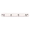 keypak 4-Hook Wall-Mounted Key Tidy, Key Holder for Entryway Hallway