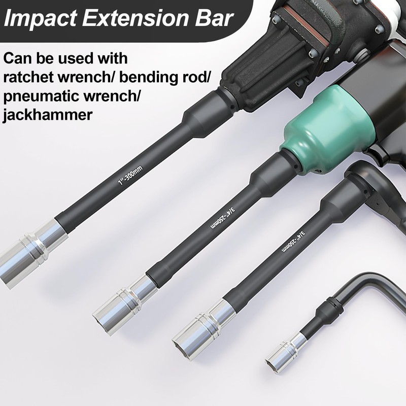 LEPEVNEY 1" x 6" Impact Extension Bar for Use with