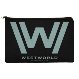 Westworld Logo Makeup Cosmetic Bag Organizer Pouch
