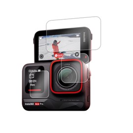 HXFRTYU Lens Screen Protector for Insta360 Ace Pro, 9H Hardness HD Tempered Glass for Camera Insta 360 Ace Pro, Anti-Scrach Bubble-Free [2+2+2 Pack]