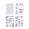 Rongrong Mermaid Sticker Pack for Planners, Calendars, Journals and Projects